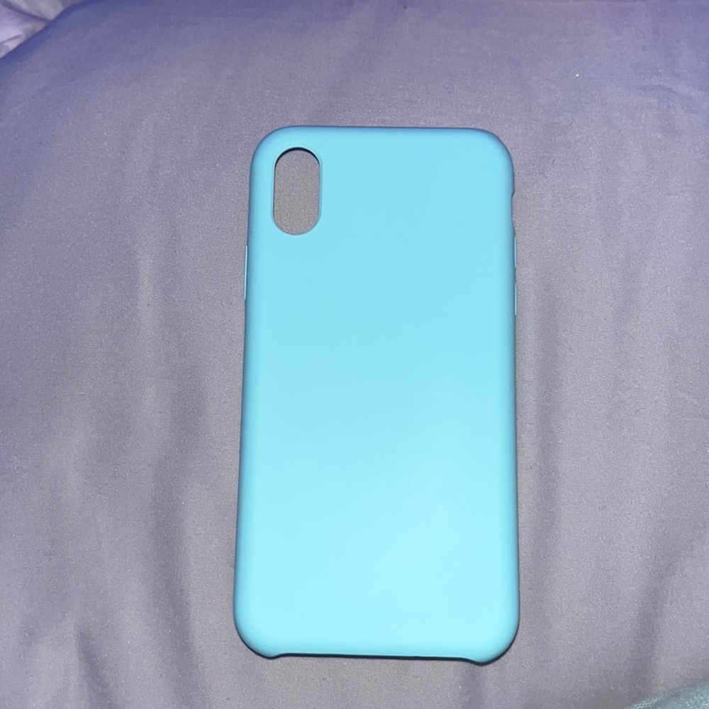 iphone x blue case